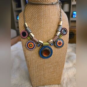 **3/$10** Colorful Statement Necklace